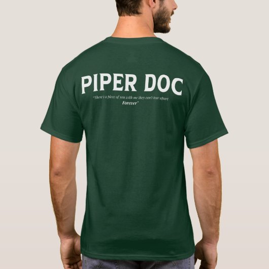 Piper Doc T-shirt (Achterkant)