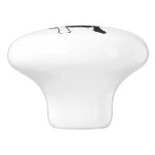 Piper Drawer Pulls Keramische Knop (Zijkant)