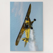 Piper J-3 Cub G-BPCF – Stuntteam van O’Brien Legpuzzel (Verticaal)