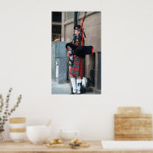 Piper op de Royal Mile Poster (Keuken)