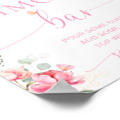 Piper Peony Bloemenvlinder Mimosa Bar Poster (Hoek)