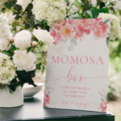 Piper Peony Floral Momosa Bar Poster