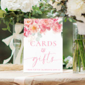 Piper Pioen Bloemen Kaarten en Geschenken teken Poster