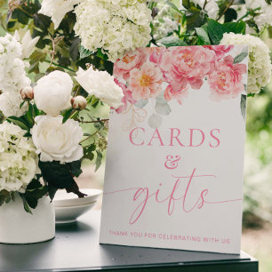 Piper Pioen Bloemen Kaarten en Geschenken teken Poster