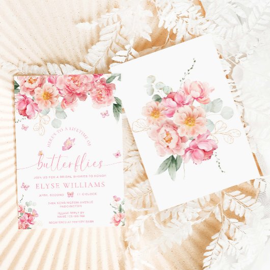 Piper Pioen Leven van Vlinders Vrijgezellenfeest Kaart