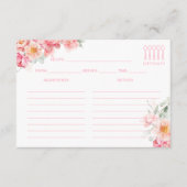 Piper Poney Recept Informatiekaartje (Voorkant)