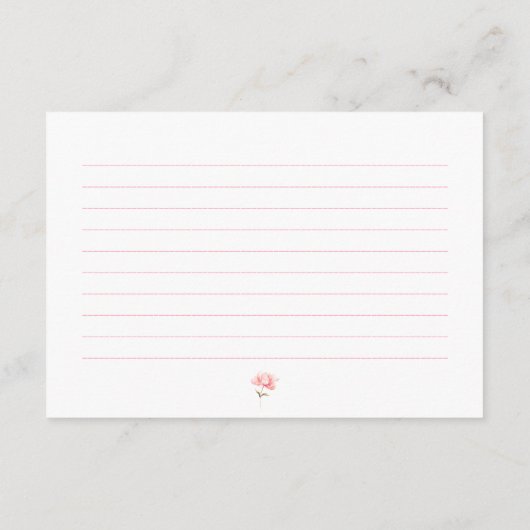 Piper Poney Recept Informatiekaartje (Achterkant)