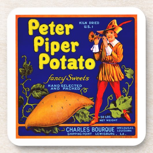Piper Potato Drankjes Onderzetter (Voorkant)