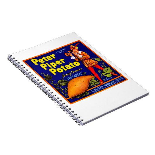 Piper Potato Notitieboek (Rechterzijde)