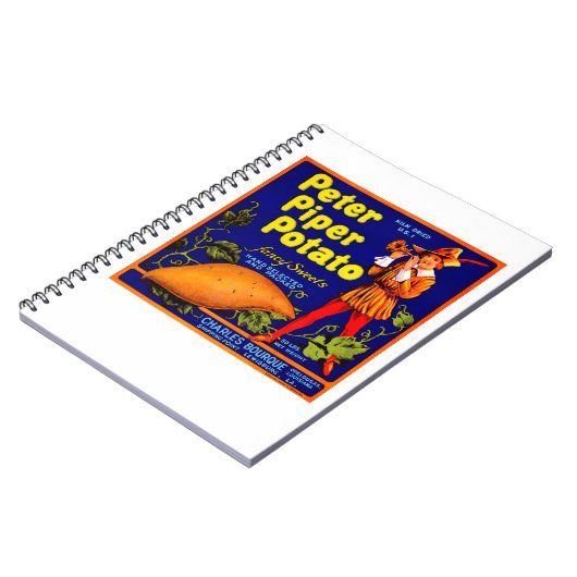 Piper Potato Notitieboek (Linkerzijde)