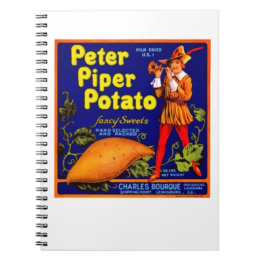 Piper Potato Notitieboek (Voorkant)