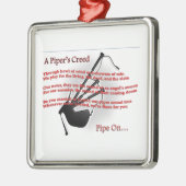 Piper's Creed Metalen Ornament (Links)