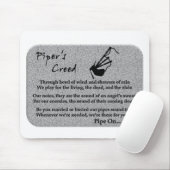 Piper's Creed (Stone) Muismat (Met muis)