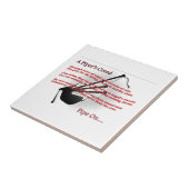 Piper's Creed Tegeltje (Zijkant)