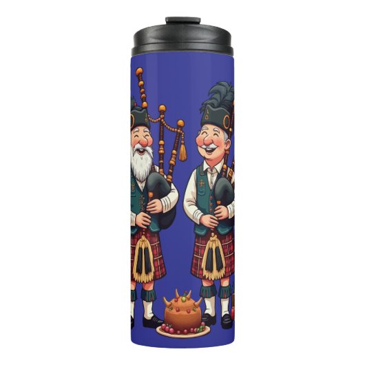 Pipers Duties For The Haggis Procession Burns Thermosbeker (Voorkant)