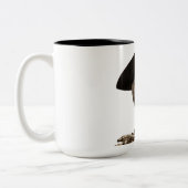 Piper's Tweekleurige Koffiemok (Links)