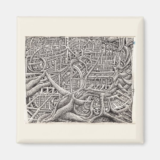 Pipescape van Brian Benson Magneet (Voorkant)