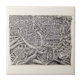 Pipescape van Brian Benson Tegeltje