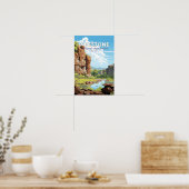 Pipestone National Monument Minnesota Reis Kunst Poster (Keuken)