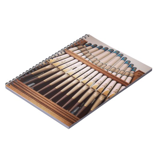 Pipetorgaanlaptop Notitieboek (Linkerzijde)