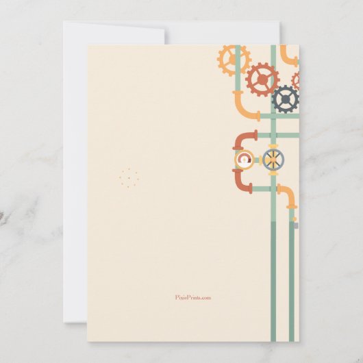 Pipeworks-uitnodiging Kaart (Achterkant)