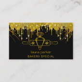 Piping Bag Rolling Pin Bakkerij Gebak Catering Visitekaartje (Voorkant)