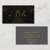 Piping Bag Rolling Pin Bakkerij Gebak Whisk Visitekaartje (Voorkant / Achterkant)