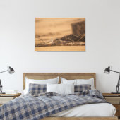 PIPING PLOVER 36 X 24 WRAPPED CANVAS PRINT (Insitu (Slaapkamer))