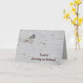 Piping Plover Afscheid van Group Kaart (Gele Bloem)