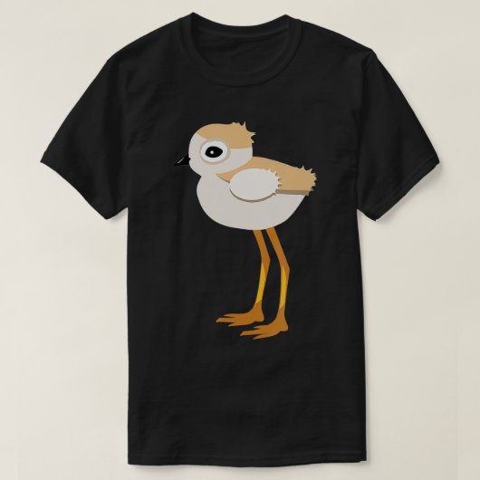 Piping Plover Baby Sandpiper T-shirt (Design voorkant)