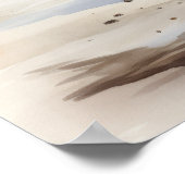 Piping Plover Bird Art Print Poster (Hoek)