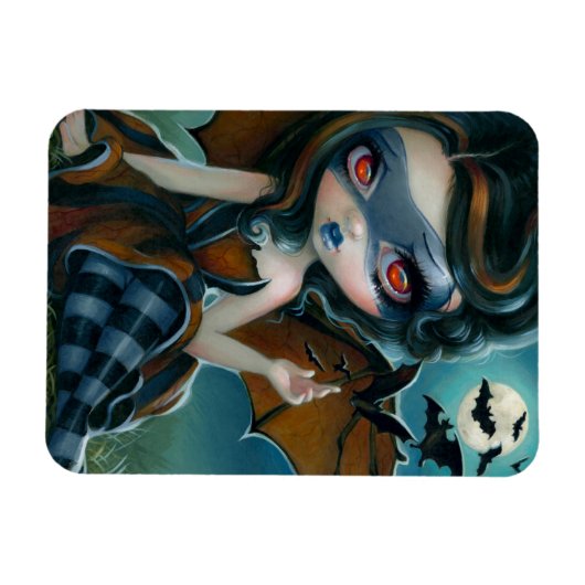 "Pipistrello" Flex Magnet Magneet (Horizontaal)