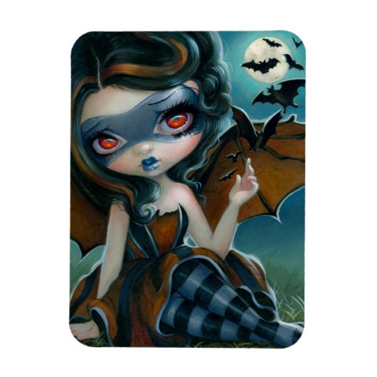 "Pipistrello" Flex Magnet Magneet (Verticaal)