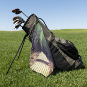 PIPIWAI TRAIL BAMBOO FOREST MAUI HAWAII HALEAKALA GOLFHANDDOEK (Groen)