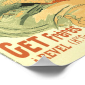 Pippermint -Franse Adverteren Poster (Hoek)