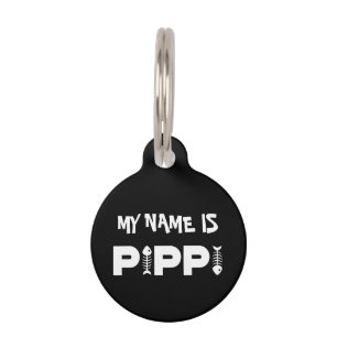 Pippi Cat Pet ID Tag Huisdierpenning