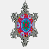 Pippin Kaleidoscoop Sneeuwvlok Ornament (Links)