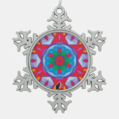 Pippin Kaleidoscoop Sneeuwvlok Ornament (Voorkant)