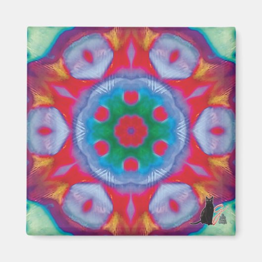 Pippin Kaleidoscope Magnet (Voorkant)