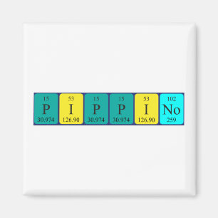 Pippino periodiek tabelnaam magnenet magneet