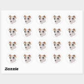 Pippy-Sticker Ronde Sticker (Vel)