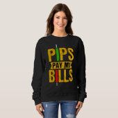 Pips betalen Mijn Bills Blockchain Crypto Trader 1 Trui (Voorkant volledig)