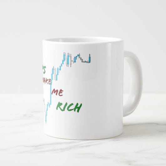 Pips maken me rijk grote koffiekop (Voorkant rechts)