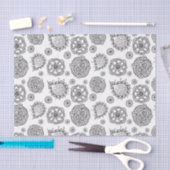Pip's Original Paisley Black & White Gift Tissuepapier (Craft)