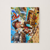 Piraat Avontuur Legpuzzel (Verticaal)