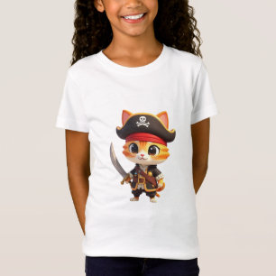 Piraat Baby Kat T-Shirt