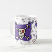 Piraat: Botten met sterren Koffiemok (Voorkant links)