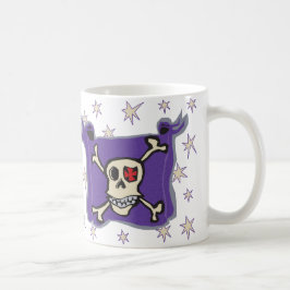 Piraat: Botten met sterren Koffiemok