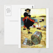 piraat briefkaart (Voorkant / Achterkant)