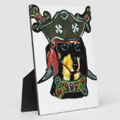 Piraat Dachshund Fotoplaat (Zijkant)